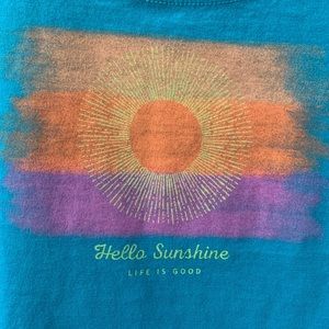 Life is Good Crusher Tee Size S